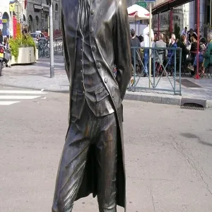 Foto de Statue du marquis Jouffroy d